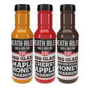 Heath Riles Sweet Heat Habanero Glaze 3 Pack DDR BBQ Supply