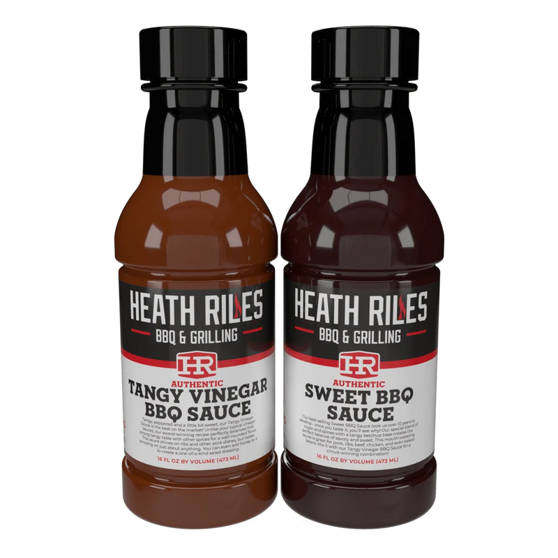 Heath Riles Tangy and Sweet BBQ Sauce Bundle at DDR BBQ Supply