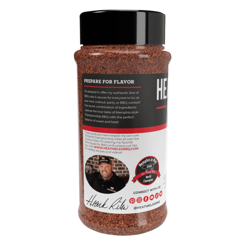 Heath Riles Beef Rub – Smoky, Savory BBQ Seasoning for Steak, Chicken, and More