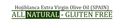 Georgetown Olive Oil Co. Hojiblanca (SPAIN) Extra Virgin Olive Oil is an early harvest, all natural, gluten free olive oil—features highlighted in bold green and black lettering on a white background.