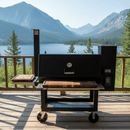 Shop BBQ Boards Lone Star Grillz 20 x 42 Front and Side Board Set grill cutting board system for pellet smoker