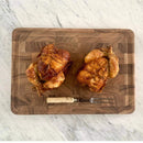 Ironwood large acacia end grain cutting and serving board 14x20 DDR BBQ Supply