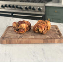 Ironwood large acacia end grain cutting and serving board 14x20 DDR BBQ Supply