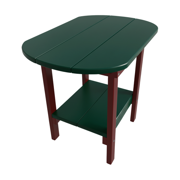 Get a Wood Look Outdoor Side Table That Lasts in Any Weather