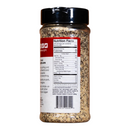 DDR BBQ Supply Killer Hogs AP Seasoning bottle showing nutrition facts label and ingredients list on the back