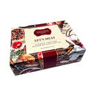 The SALTOPIA Infused Sea Salts Ultimate Carnivore Salts set comes in a rectangular box with food-themed designs, including meat and herbs—perfect as a BBQ salt gift for flavor lovers.