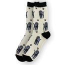 Labradoodle dog socks with curly fur and playful design – great gift for doodle lovers from DDR BBQ Supply
