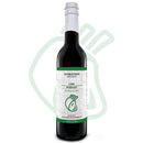 A bottle of Georgetown Olive Oil Co. Mediterranean Lamb Marinade, crafted with rosemary, lime, and mint. This Mediterranean marinade is presented in a bottle featuring a white and green label and cap, accented by a stylized olive graphic in the background.