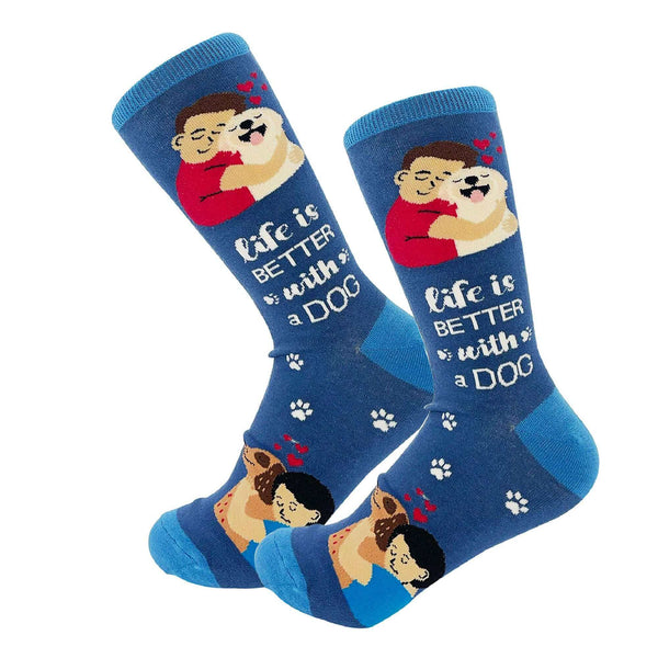 Life is Better with a Dog Socks E & S Pets/Faire