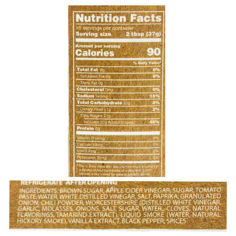 Meat Mitch Naked BBQ Sauce – all-natural, gluten-free, vegan BBQ sauce with sweet flavor and no heat