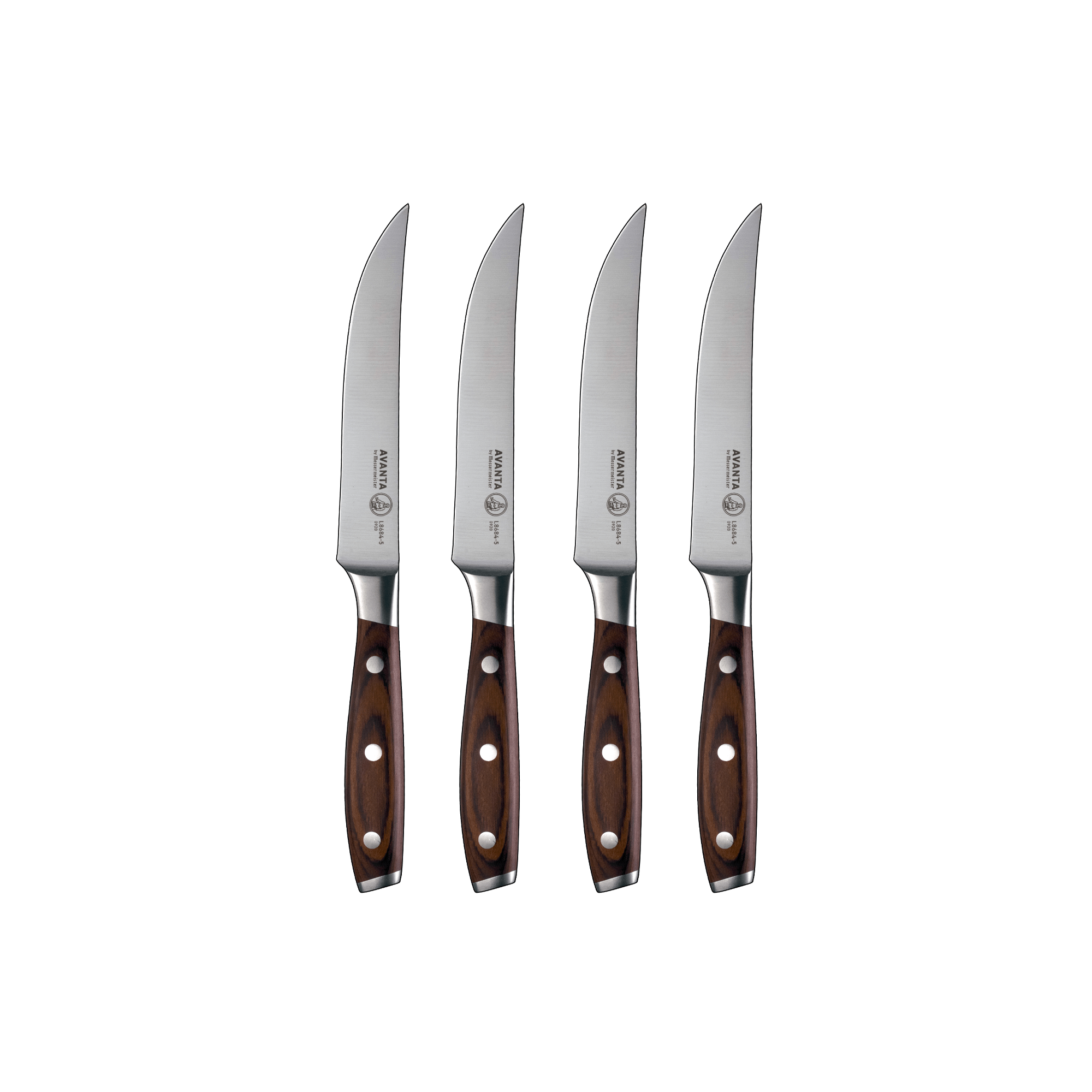Messermeister Avanta Pakkawood Steak Knife Set - 4 Piece
