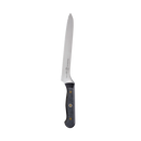 Introducing the Messermeister Custom Next Level 5-Piece Magnetic Knife Block Set by Messermeister, elegantly displayed against a clean white background—an indispensable choice for those who value precision cutting and a well-organized kitchen storage system.
