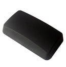 The Messermeister Diamond Stone Flattener is a rectangular black case with slightly rounded edges and an embossed logo—ideal for safely storing your flattener or small items like eyeglasses.