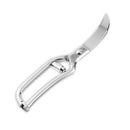 The Messermeister Poultry Shear - 10" by Messermeister features sharp stainless steel blades and an ergonomic handle, shown on a white background.