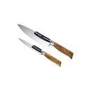 The Messermeister Sharpening Angle Guide Set (2 Piece) is shown on a plain white background—perfect for maintaining your knife edges accurately when used with your favorite knives.