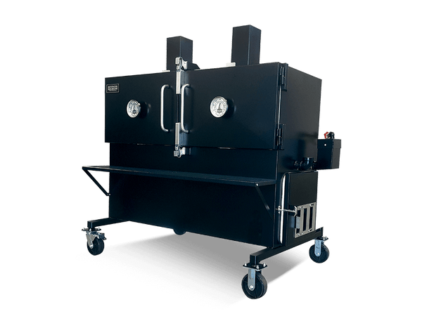 Myron Mixon MMS-60 H2O Water Smoker with patented water pan and high-capacity charcoal design for competition-level BBQ