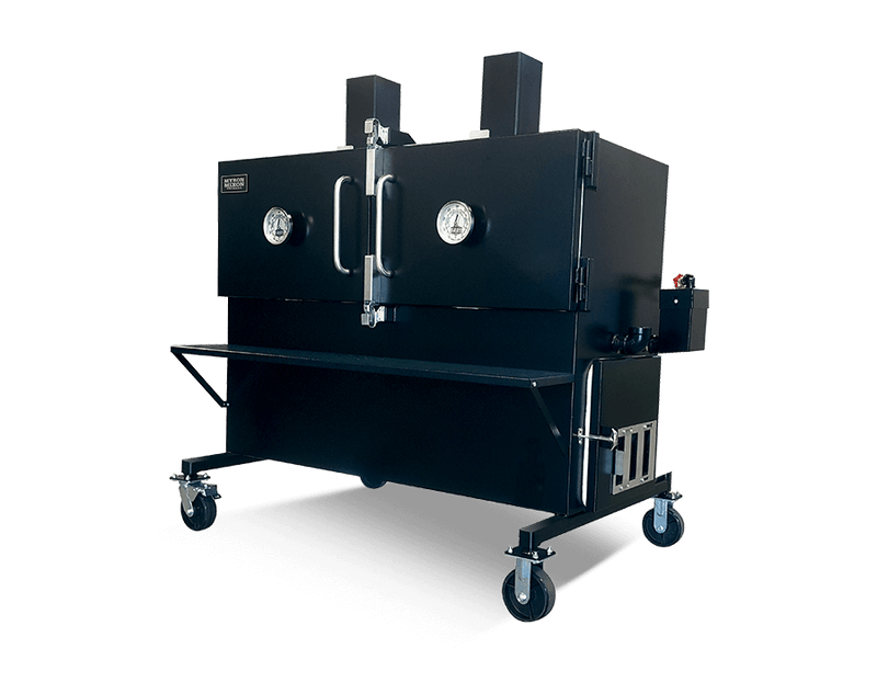Myron Mixon MMS-60 H2O Water Smoker with patented water pan and high-capacity charcoal design for competition-level BBQ