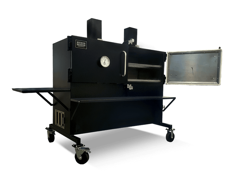 Myron Mixon MMS-60 H2O Water Smoker with patented water pan and high-capacity charcoal design for competition-level BBQ