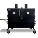 Myron Mixon MMS-60 H2O Water Smoker with patented water pan and high-capacity charcoal design for competition-level BBQ