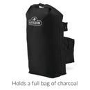 Napoleon Charcoal Storage Bag 61015 black water resistant charcoal organizer DDR BBQ Supply