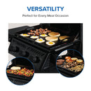 Napoleon Freestyle 24 Inch Pre Seasoned Non Stick Griddle F24DFTPK F24DFTNK DDR BBQ Supply