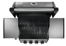 Napoleon Freestyle 425 Gas Grill a 4-Burner Grill with JETFIRE Ignition, Folding Shelves, and Cast Iron Grates from DDR BBQ Supply
