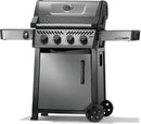 Napoleon Freestyle 425 Gas Grill a 4-Burner Grill with JETFIRE Ignition, Folding Shelves, and Cast Iron Grates from DDR BBQ Supply