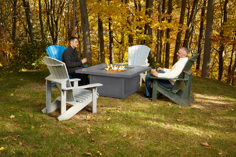 Napoleon Hamptons Square Patioflame Fire Table HAMP2-GY at DDR BBQ Supply