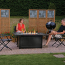 Napoleon Kensington Rectangular PatioFlame Fire Table KENS1-BZ-1 at DDR BBQ Supply