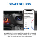 Napoleon Phantom Prestige 500 Connected Grill with WiFi, Bluetooth, infrared side and rear burners, and integrated rotisserie kit