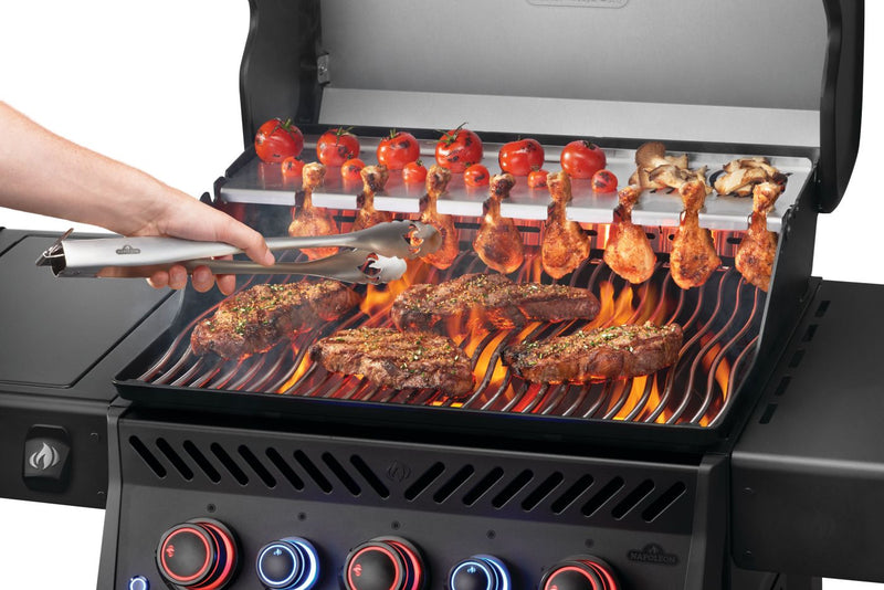 Napoleon Phantom Rogue PRO-S 425 Matte Black Gas Grill with Infrared Side and Rear Burners at DDR BBQ Supply
