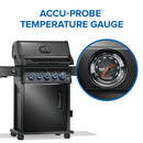 Napoleon Phantom Rogue PRO-S 425 Matte Black Gas Grill with Infrared Side and Rear Burners at DDR BBQ Supply