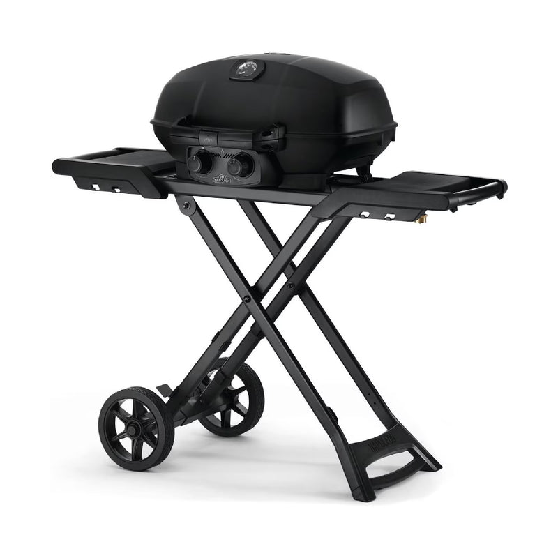 Napoleon Phantom TravelQ Pro 285X Portable Freestanding Propane Gas Grill - Matte Black - PRO285X-BK closed