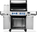 Napoleon Prestige 500 Connected RSIB gas grill with smart Wi-Fi control, rotisserie, and infrared burners