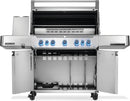 Napoleon Prestige 665 Stainless Steel Gas Grill with Infrared Side and Rear Burners at DDR BBQ Supply
