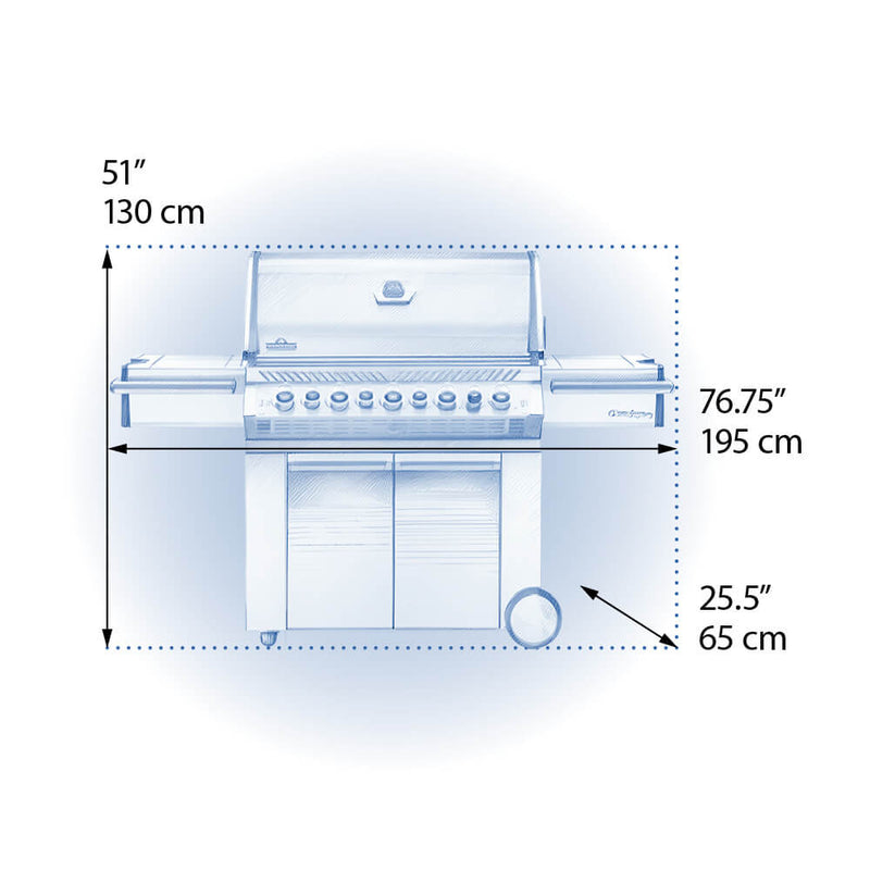 Napoleon Prestige PRO 665 Gas Grill with Infrared Burners at DDR BBQ Supply