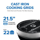 Napoleon Professional 22 Charcoal Kettle Grill with Cart PRO22K-CART-3 DDR BBQ Supply