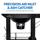 Napoleon Professional 22 Charcoal Kettle Grill with Cart PRO22K-CART-3 DDR BBQ Supply