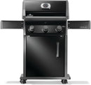 Napoleon Rogue 425 Gas Grill a 3-Burner Stainless Steel Grill with JETFIRE Ignition, WAVE Grids, Folding Shelves, and Dual-Level Sear Plates from DDR BBQ Supply