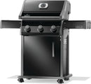 Napoleon Rogue 425 Gas Grill a 3-Burner Stainless Steel Grill with JETFIRE Ignition, WAVE Grids, Folding Shelves, and Dual-Level Sear Plates from DDR BBQ Supply