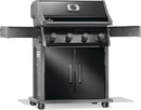 Napoleon Rogue 525 Gas Grill a 4-Burner Stand Alone Grill with JETFIRE Ignition, Folding Shelves, and Dual-Level Sear Plates from DDR BBQ Supply