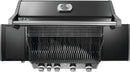 Napoleon Rogue PRO 525 black gas grill with infrared side burner available in propane or natural gas at DDR BBQ Supply