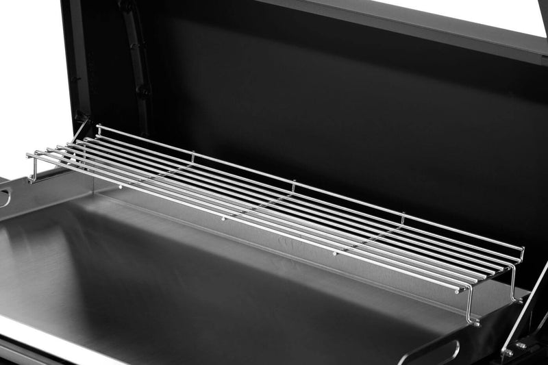 Napoleon Rogue PRO Phantom 30 Inch Griddle outdoor gas griddle with stainless steel cooktop at DDR BBQ Supply. 