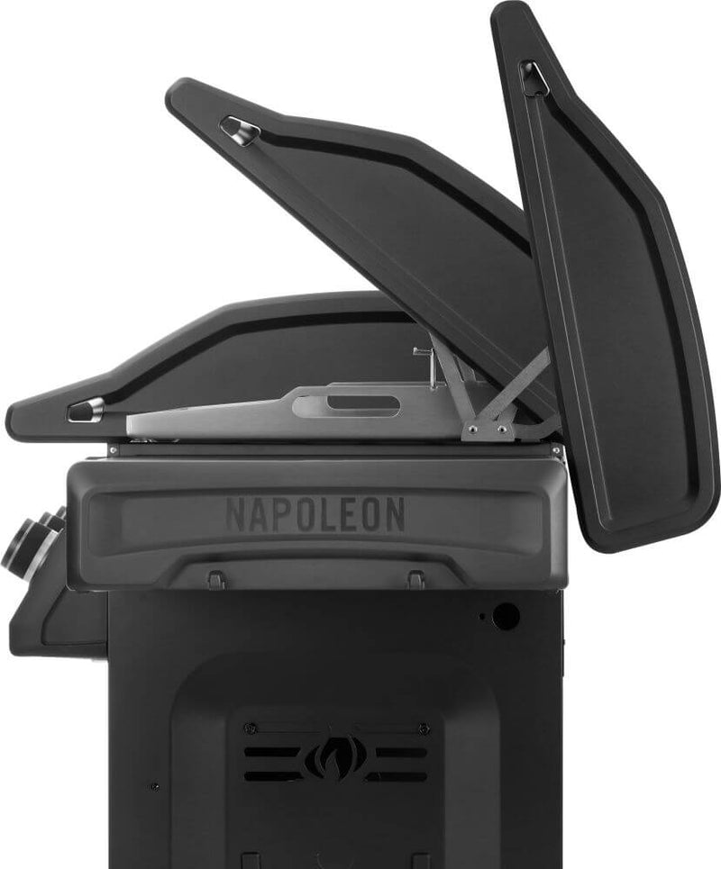 Napoleon Rogue PRO Phantom 30 Inch Griddle outdoor gas griddle with stainless steel cooktop at DDR BBQ Supply. 