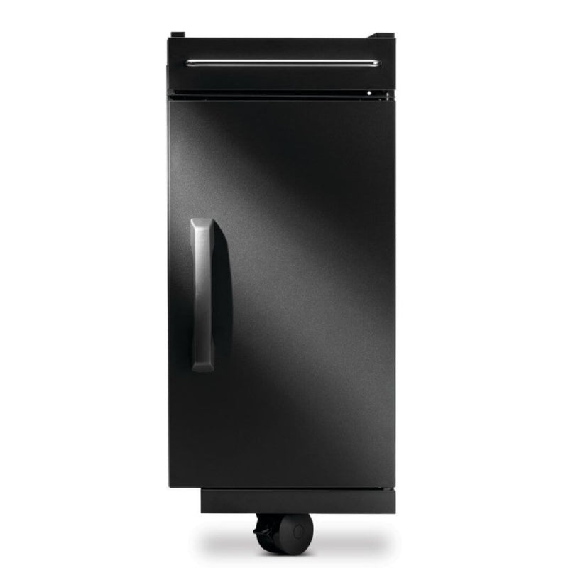 Napoleon Rogue PRO-S under grill storage cart matte black compatible with Phantom Series grills at DDR BBQ Supply