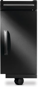 Napoleon Rogue PRO-S under grill storage cart matte black compatible with Phantom Series grills at DDR BBQ Supply