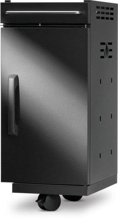 Napoleon Rogue PRO-S under grill storage cart matte black compatible with Phantom Series grills at DDR BBQ Supply