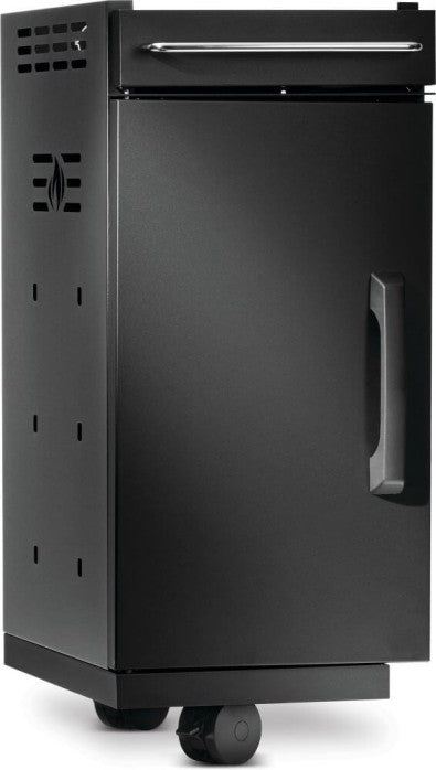 Napoleon Rogue PRO-S under grill storage cart matte black compatible with Phantom Series grills at DDR BBQ Supply