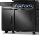 Napoleon Rogue PRO-S under grill storage cart matte black compatible with Phantom Series grills at DDR BBQ Supply