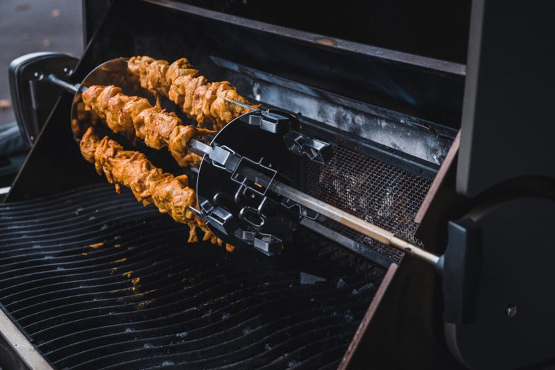 Napoleon Rotisserie Shish-Kebab Skewer Set with 6 removable skewers for perfect grilling – DDR BBQ Supply